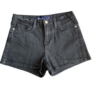 Just USA High Rise Black Denim Shorts - M